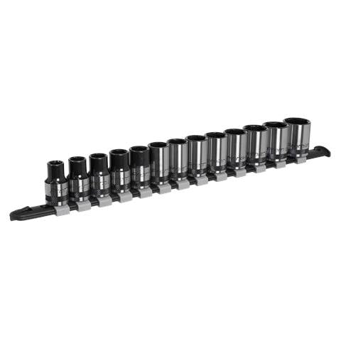 Premier Black Socket Set 1/2"Sq Drive 13pc