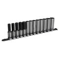 Premier Black Deep Socket Set 1/2"Sq Drive 13pc