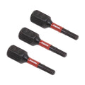 Premier Hex Impact Power Tool Bits 2.5 x 25mm 3pc