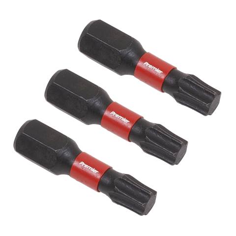 Premier TRX-Star* Impact Power Tool Bits T27 x 25mm 3pc
