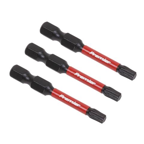Premier TRX-Star* Impact Power Tool Bits T25 x 50mm 3pc