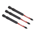 Premier Phillips Impact Power Tool Bits #1 x 75mm 3pc