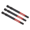 Premier Hex Impact Power Tool Bits 5 x 75mm 3pc