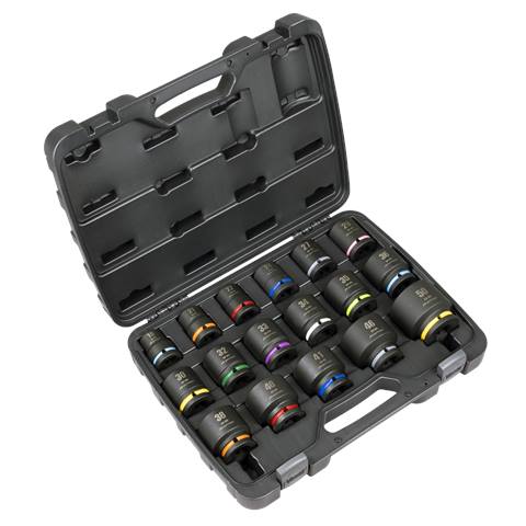 Premier Impact Socket Set 3/4"Sq Drive 17pc