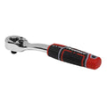 Premier Offset Ratchet Wrench with Flip Reverse 1/4"Sq Drive