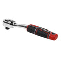 Premier Pear-Head Offset Ratchet Wrench with Flip Reverse 1/2"Sq Drive