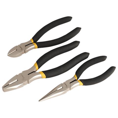 Premier Pliers Set Ni-Fe Finish 3pc