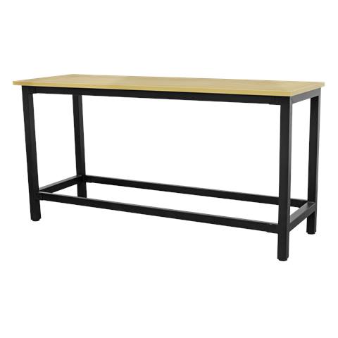 Heavy-Duty Steel Workbench with 25mm MDF Top 1.8m