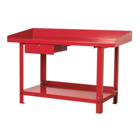Steel Workbench with Drawer 1.5m