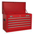 American PRO® Topchest 5 Drawer - Red