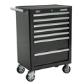 Superline PRO® Rollcab 7 Drawer - Black
