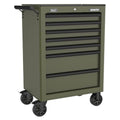 Superline PRO® Heavy-Duty Rollcab 7 Drawer - Khaki