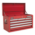 Superline PRO® Topchest 6 Drawer - Red