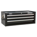 Superline PRO® Mid-Box Tool Chest 3 Drawer - Black