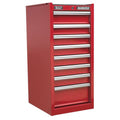 Superline PRO® Hang-On Chest 8 Drawer - Red