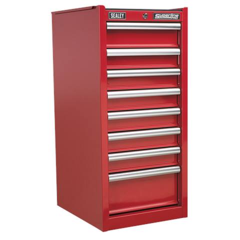 Superline PRO® Hang-On Chest 8 Drawer - Red
