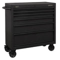 Superline PRO® Black Edition Rollcab with 6 Soft Close Drawers 915mm