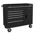 American PRO® Rollcab 6 Drawer - Black