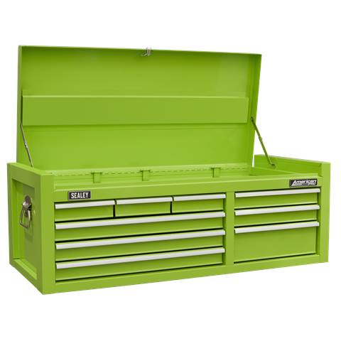 American PRO® Topchest 9 Drawer - Green