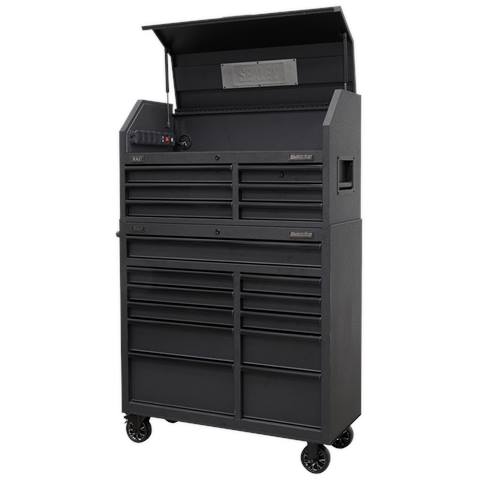 Superline PRO® Tool Chest Combination with 17 Soft Close Drawers & Power Bar