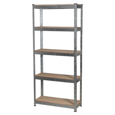 Racking Unit with 5 Shelves 150kg Capacity Per Level