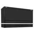 Superline PRO® Black Edition Top Hutch & 2 Drawer Riser 1549mm