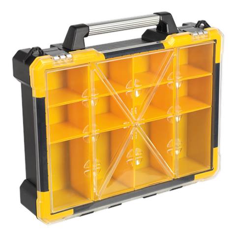 Parts Storage Case with 12 Removable Compartments 490mm