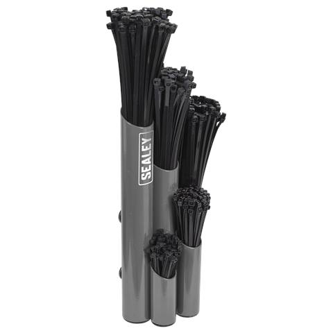 Large Magnetic Cable Tie Holder - Grey