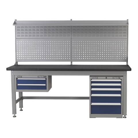 Premier Industrial™ Complete Workstation & Cabinet Combo 1.8m