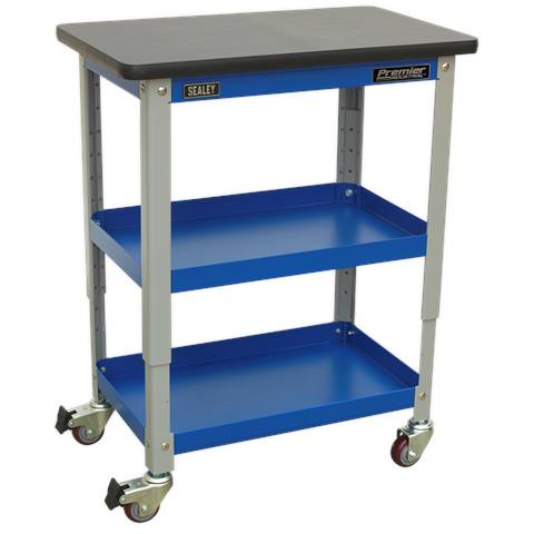 Premier Industrial™ Workshop Trolley 3-Level