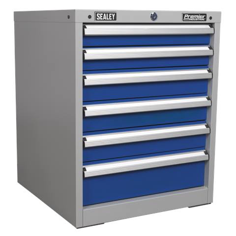 Premier Industrial™ Cabinet 6 Drawer