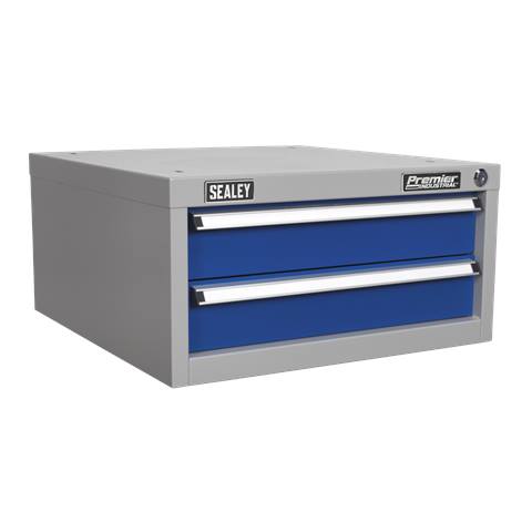 Premier Industrial™ Double Drawer Unit for API Series Workbenches