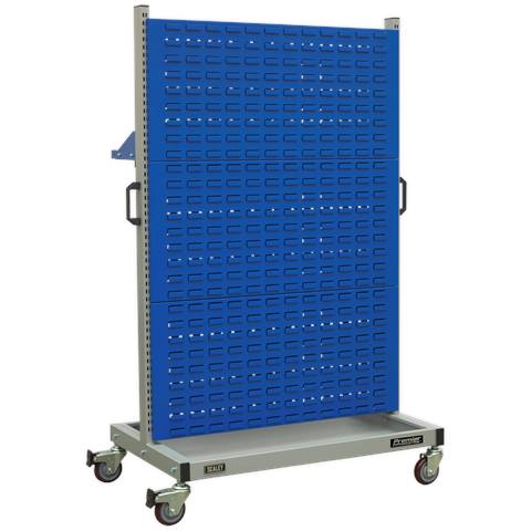 Premier Industrial™ Mobile Storage System with Shelf