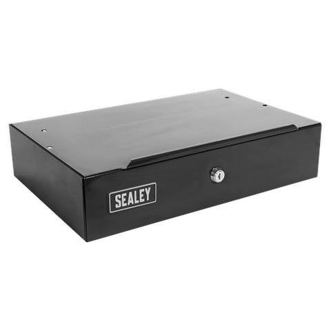 Side Cabinet for Long Handle Tools - Black