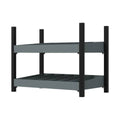 Modular Storage Mid Unit 2 Compartment Shelve 580mm