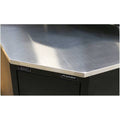 Premier™ Stainless Steel Corner Worktop 930mm