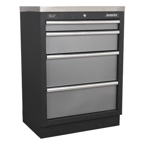 Superline PRO® Modular Cabinet 4 Drawer 680mm
