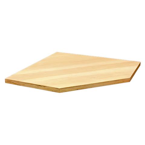 Superline PRO® Pressed Wood Worktop for Modular Corner Cabinet 865mm