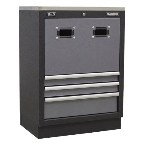 Superline PRO® Modular Reel Cabinet 3 Drawer 680mm