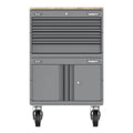 Superline PRO® Storage System with Rubber Wood Worktop 678mm