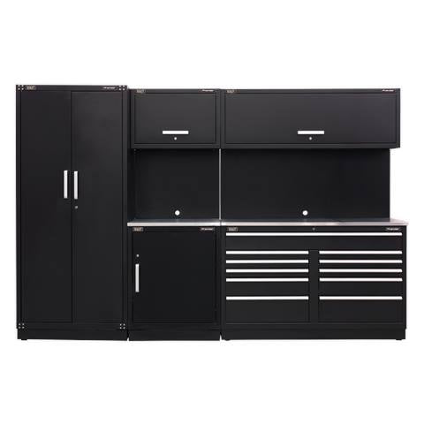Premier™ Storage System with Stainless Worktop 3.26m