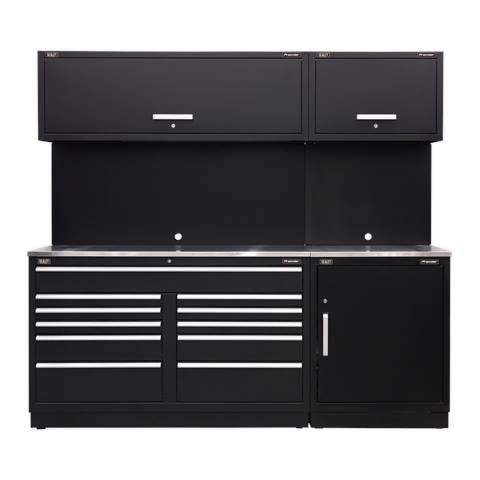 Premier™ Storage System with Stainless Worktop 2.33m