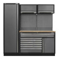 Superline PRO® Storage System with Pressed Wood Worktop 1.96m