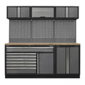 Superline PRO® Storage System with Pressed Wood Worktop 2.04m