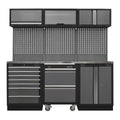 Superline PRO® Storage System with Stainless Steel Worktop 2.04m