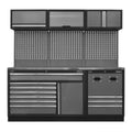 Superline PRO® Modular Storage System Combo with Stainless Steel Worktop