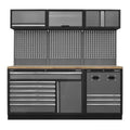 Superline PRO® Modular Storage System Combo with Pressed Wood Worktop