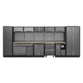 Superline PRO® Storage System with Pressed Wood Worktop 4.92m