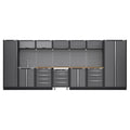 Superline PRO® Storage System with Pressed Wood Worktop 4.92m