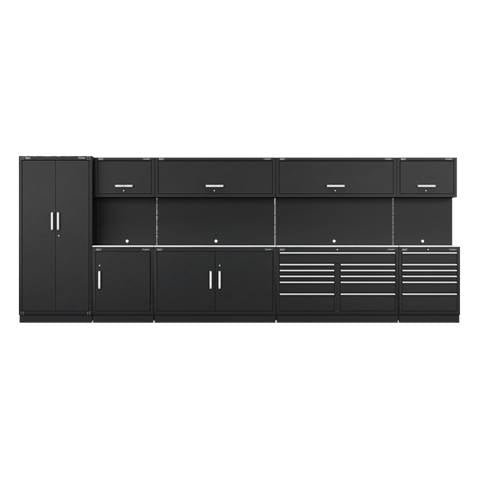 Premier™ Storage System with Stainless Worktop 5.58m